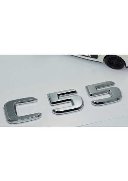 C55 Bagaj Krom Abs 3m 3D Yazı Logo Benz Ile Uyumlu fırsatları