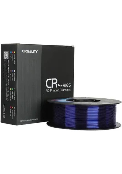 Creality 3D Creality Cr-Petg Transparan Mavi Filament 1.75MM 1000GR