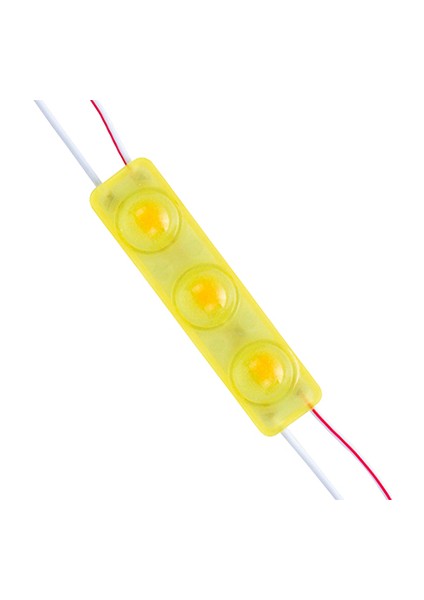 Powermaster Modül LED 12 Volt 1.5 Watt Sarı 70X15 mm 2835