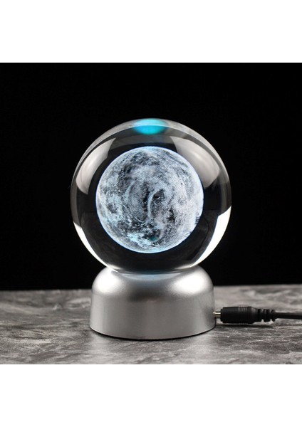 Kristal Cam Küre Ay LED Lamba fiyatları