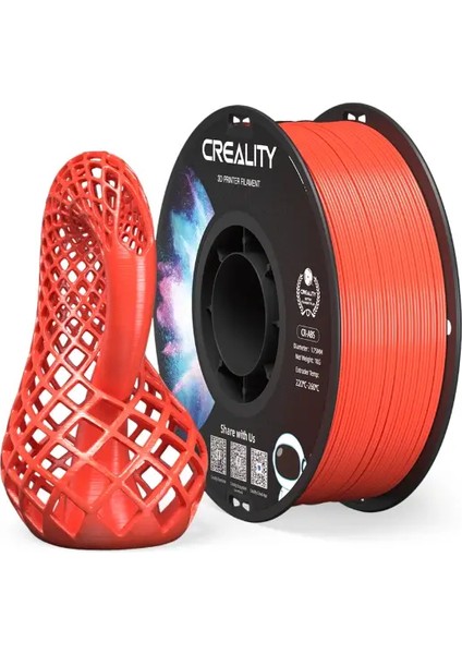 Creality 3D Creality Cr-Abs Kırmızı Filament 1.75MM 1000GR