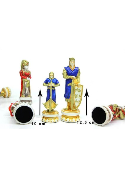 Ece Store Satranç Taşı Polyester Büyükboy Osmanlı Haçlı Dekoratif Hediyelik