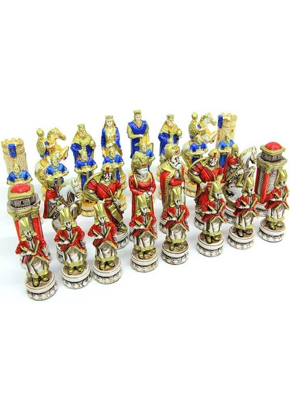 Ece Store Satranç Taşı Polyester Büyükboy Osmanlı Haçlı Dekoratif Hediyelik