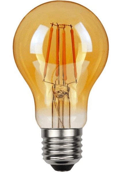 CT-4285 4W 2700K (Amber) E27 Duylu Rustik LED Ampul (4 Adet)