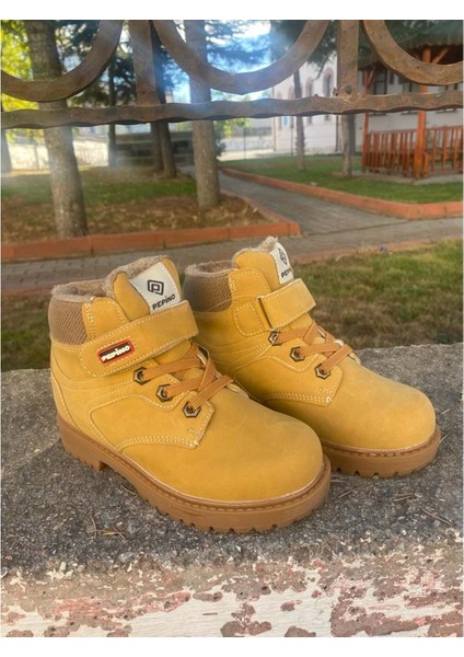 0987 Çocuk Cat Bot - Sarı - 32