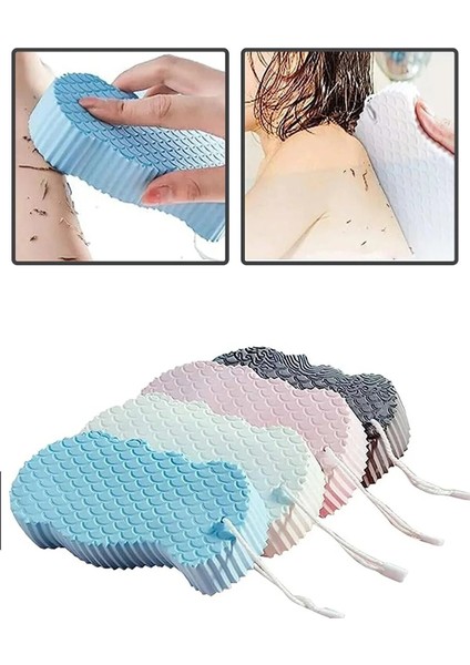 Sihirli Duş Süngeri Banyo Vücut Ölü Deri Sökücü Vücut Masaj Peeling Fırçası Süngeri Duş Banyo Lifi modelleri