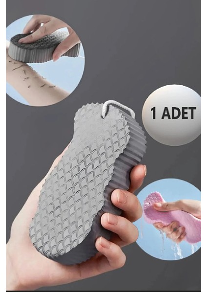 Sihirli Duş Süngeri Banyo Vücut Ölü Deri Sökücü Vücut Masaj Peeling Fırçası Süngeri Duş Banyo Lifi fırsatları