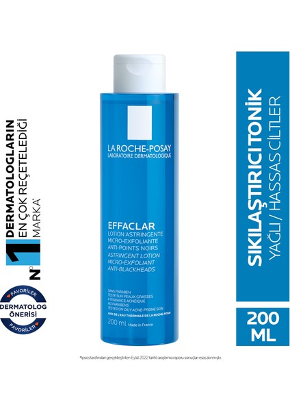 La Roche Posay Effaclar Sıkılaştırıcı Tonik 200 ml