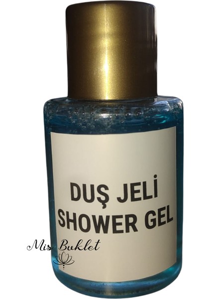 100 Adet 30 ml Goldkapak Buklet Duş Jeli