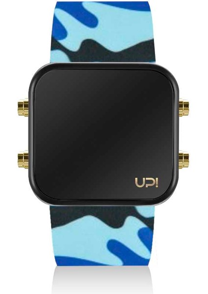 LED Mını Gold Black Blue Camouflage
