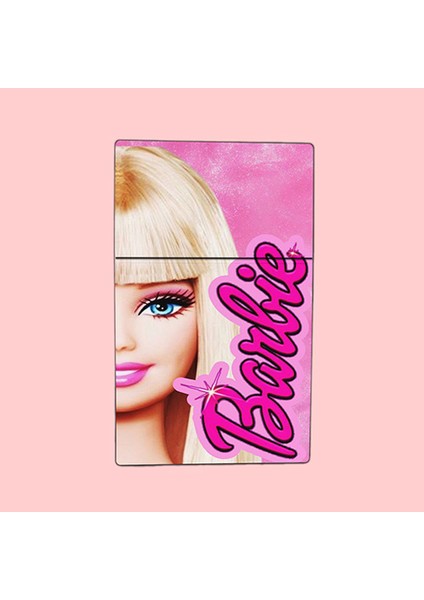 Barbie Baskılı Tabaka Kişiye Özel Isimli Sigara Kutusu/tabakası Standart Boy