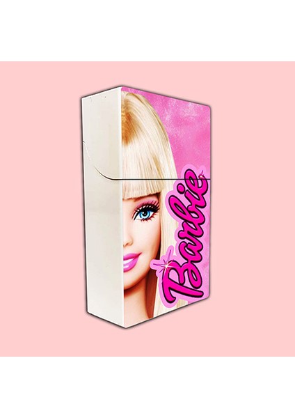 Barbie Baskılı Tabaka Kişiye Özel Isimli Sigara Kutusu/tabakası Standart Boy