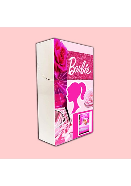 Barbie Baskılı Tabaka Kişiye Özel Isimli Sigara Kutusu/tabakası Standart Boy