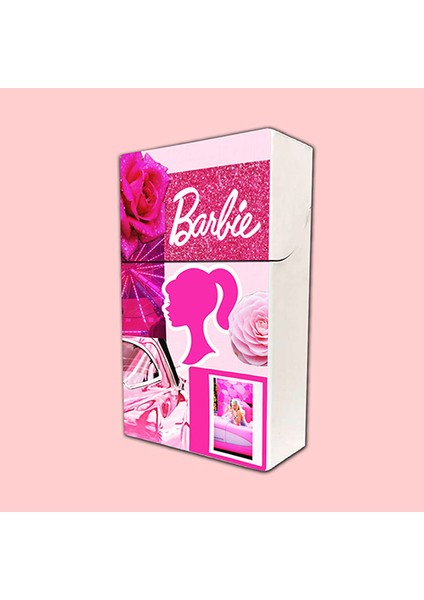 Barbie Baskılı Tabaka Kişiye Özel Isimli Sigara Kutusu/tabakası Standart Boy