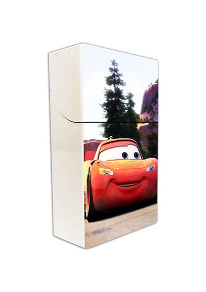 Şimşek Mcqueen Baskılı Sigara Kutusu/tabakası Standart Boy