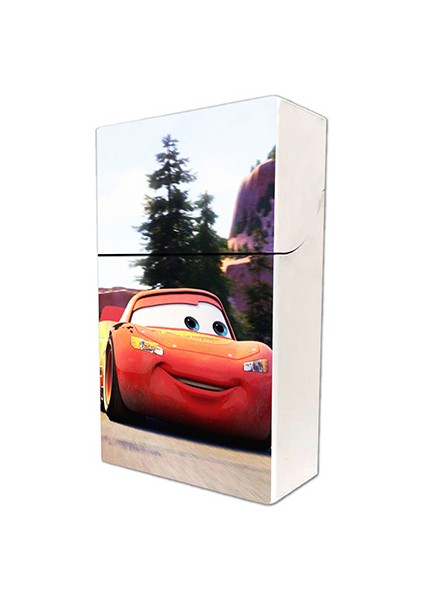 Şimşek Mcqueen Baskılı Sigara Kutusu/tabakası Standart Boy