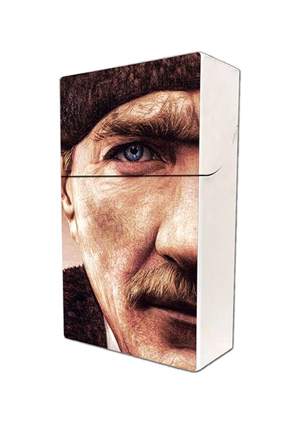 Atatürk Baskılı Sigara Kutusu/tabakası Standart Boy