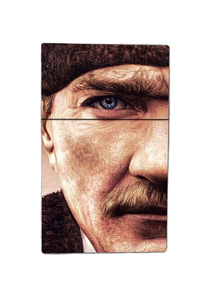 Atatürk Baskılı Sigara Kutusu/tabakası Standart Boy