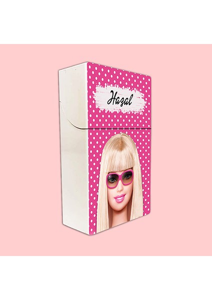 Barbie Baskılı Tabaka Kişiye Özel Isimli Sigara Kutusu/tabakası Standart Boy