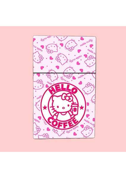 Hello Kitty Baskılı Tabaka Kişiye Özel Isimli Sigara Kutusu/tabakası Standart Boy