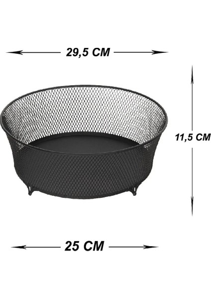 Meyvelik, Siyah Metal Meyve Sepeti