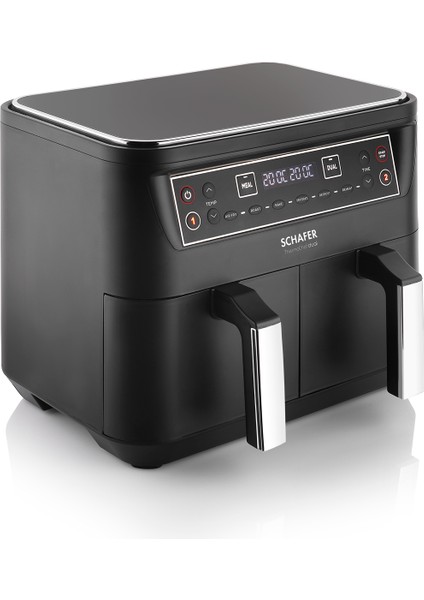 Thermochef Dual Dijital Airfryer/Sıcak Hava Fritözü