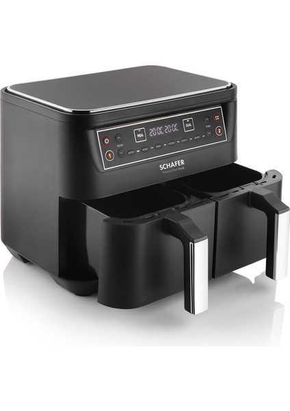 Thermochef Dual Dijital Airfryer/Sıcak Hava Fritözü