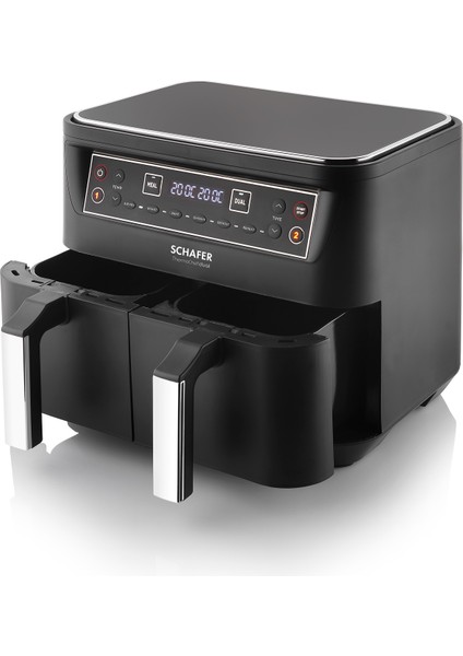 Thermochef Dual Dijital Airfryer/Sıcak Hava Fritözü