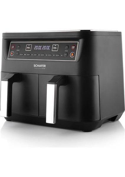 Thermochef Dual Dijital Airfryer/Sıcak Hava Fritözü
