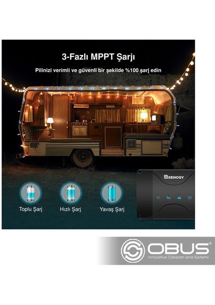 Renogy Akü Şarj Cihazı Mppt (30A) fırsatları