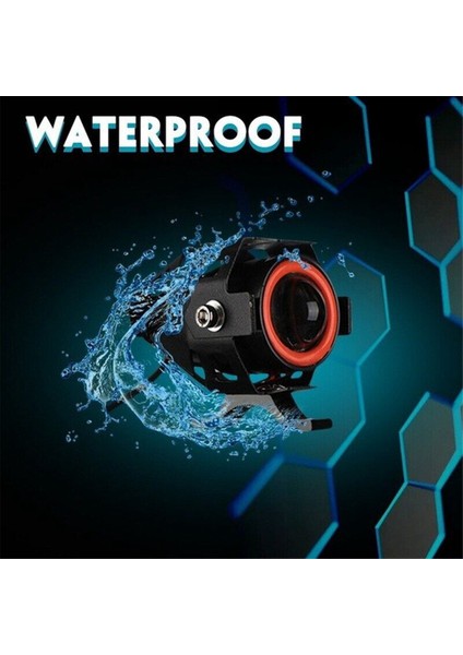 U7 Elektrikli Scooter E-Scooter Tadilatı Için LED Spot Işığı, D (Yurt Dışından) fırsatları