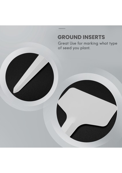 100 Adet Bahçe Etiketleri Bahçe Tesisi Sınıflandırma Plastik Beyaz (Yurt Dışından) indirimleri