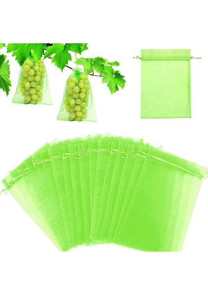 Yeniden Kullanılabilir Gazlı Bez Meyve Koruma Torbaları Kuş Önleyici Bahçe Ağ Çantaları (Yurt Dışından) fırsatları