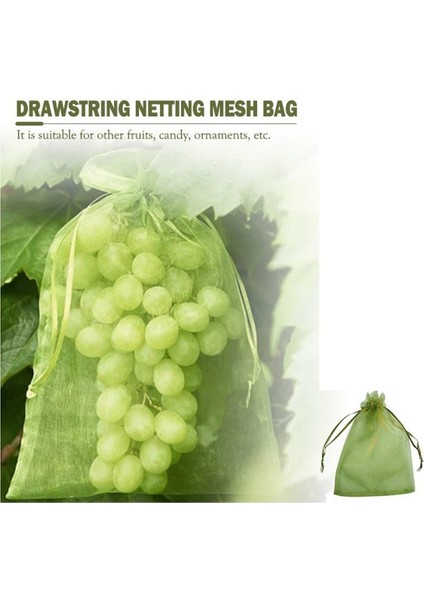 Yeniden Kullanılabilir Gazlı Bez Meyve Koruma Torbaları Kuş Önleyici Bahçe Ağ Çantaları (Yurt Dışından) indirimleri