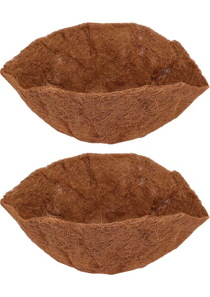 Yetiştiriciler Için 14 Inç Coco Liner, 2pcs Yuvarlak Asma Sepet (Yurt Dışından) fiyatları