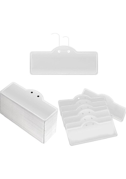 50PCS Alüminyum Bitki Etiketleri Ağacı Çift Taraflı Etiketler (Yurt Dışından)