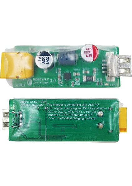 3s-6s Şarj Cihazı USB Hızlı Şarj Şarj Cihazı Dönüştürücü XT60 Fiş (Yurt Dışından)