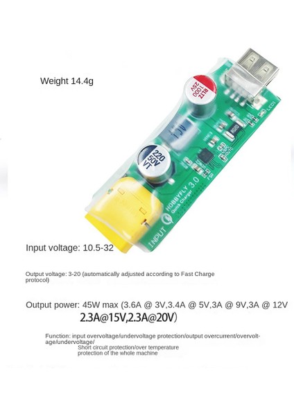 3s-6s Şarj Cihazı USB Hızlı Şarj Şarj Cihazı Dönüştürücü XT60 Fiş (Yurt Dışından) fırsatları
