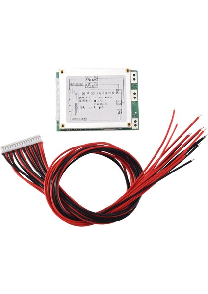 Ups Enerji Invertörlü 16S 60V 35A Li-Ion Lityum Koruma Kartı (Yurt Dışından)