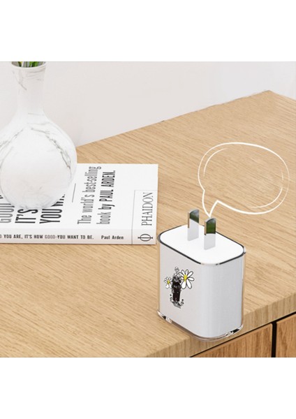 iPhone Apple 12/11PRO Cep Telefonu Için 2 Şarj Başlığı Koruyucu Kılıf (Yurt Dışından)