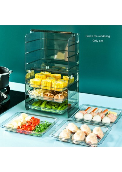 Çok Katmanlı Çanak Yaratıcı Tepsi Duvar Asılı Mutfak Güveç Bulaşık C (Yurt Dışından) indirimleri