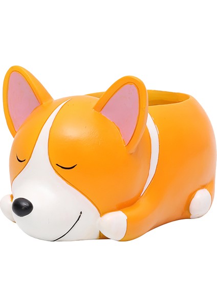 Adet Reçine Karikatür Köpek Etli Kaktüs Ekici Pot, Bir (Yurt Dışından)