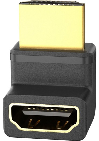 HDMI Uyumlu 2.1 Erkek - Dişi Adaptör Am/af Bilgisayar (270°) (Yurt Dışından)