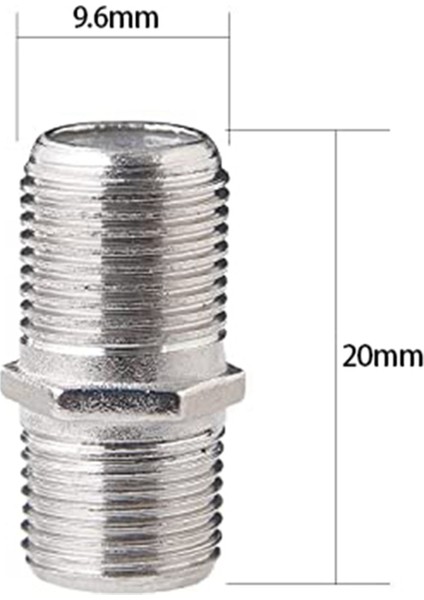 100 Paket Koaksiyel Kablo Konektörü, Koaksiyel Kablo (Yurt Dışından)