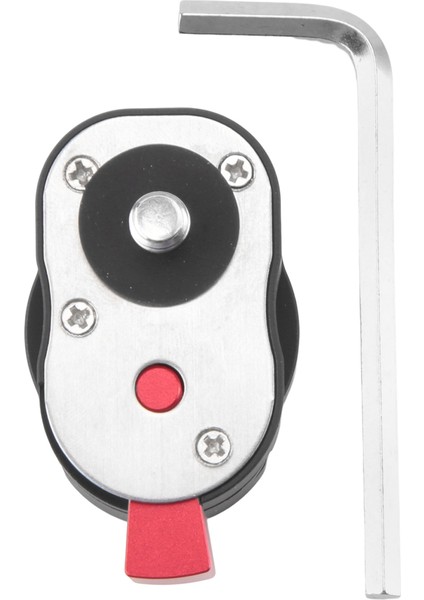 1/4-Inç Vida Delikli LCD Monitör Sihirli Kolu Için Serbest Bırakma Plakası (Yurt Dışından)