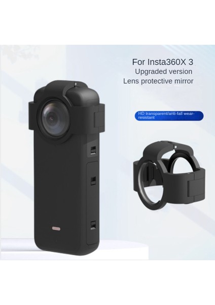 INSTA360 X3 Premium Lens Korumaları Kapak Koruyucusu Yükseltildi (Yurt Dışından)