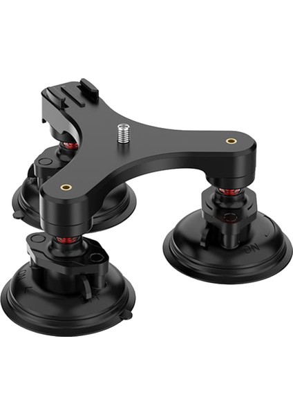 Gopro 12 INSTA360 Go3 Için Top Kafa Montajlı Üçlü Büküm Vantuz (Yurt Dışından)