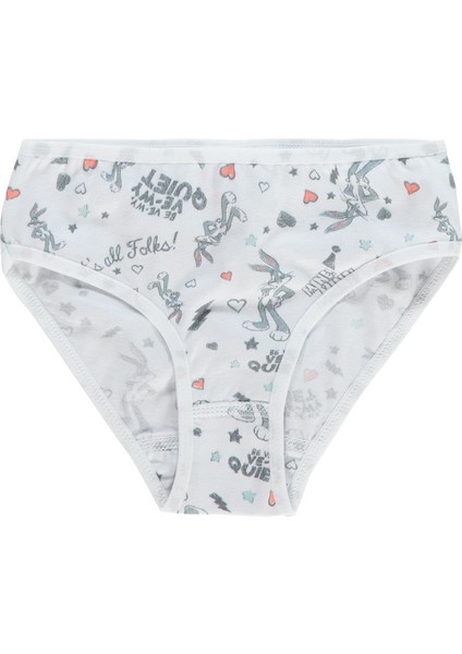 Kız Çocuk 2'li Külot Set 2-10 Yaş Beyaz fiyatları