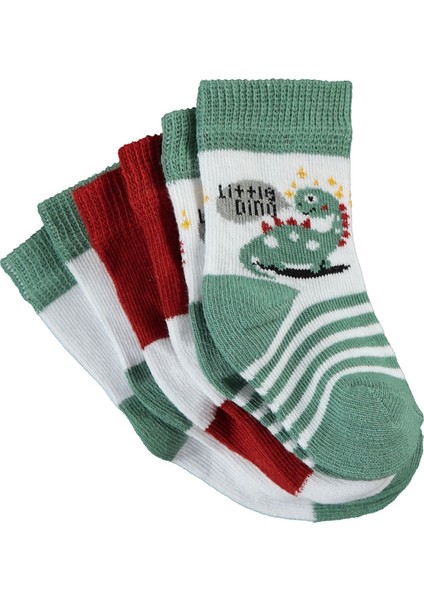 Erkek Bebek 3'lü Çorap Set 6-18 Ay Yeşil fiyatları