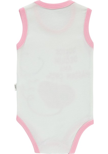 Kız Bebek Çıtçıtlı Badi 1-18 Ay Pembe fiyatları